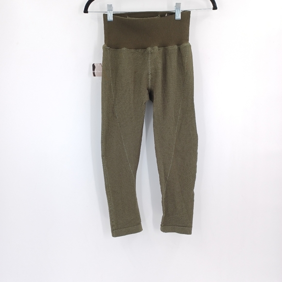 FP Movement Rewind Leggings in Army Green - Picture 2 of 6